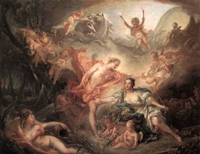 ) Apollo Revealing his Divinity to the Shepherdess